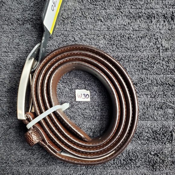 None Other - Leather Belt | Size: 38 | Color: Brown | 1-Sided | SKU: W-30 | RRR Belts
